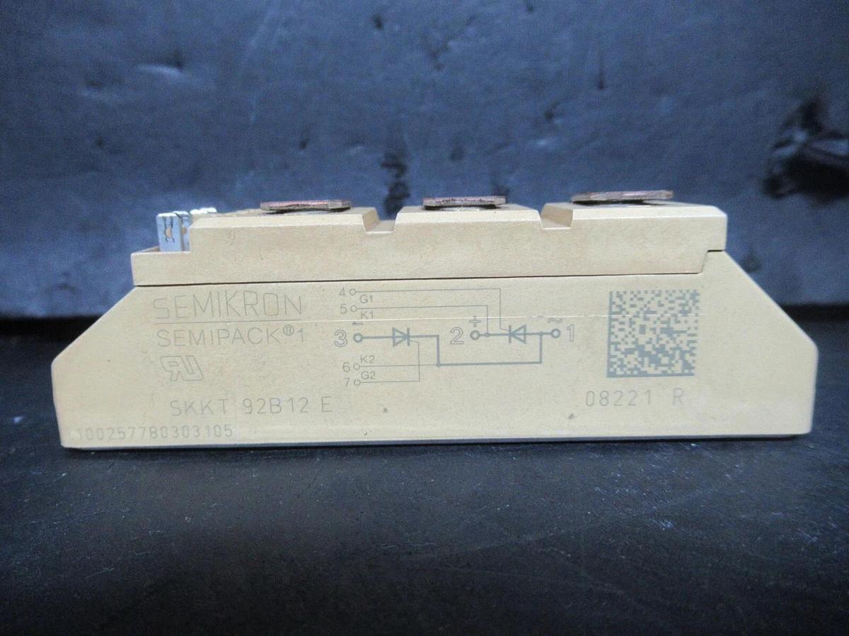 Used SEMIKRON SEMIPACK 1 IGBT POWER MODULE SKKT-92B/12E 08221 **WARRANTY INCLUDED**