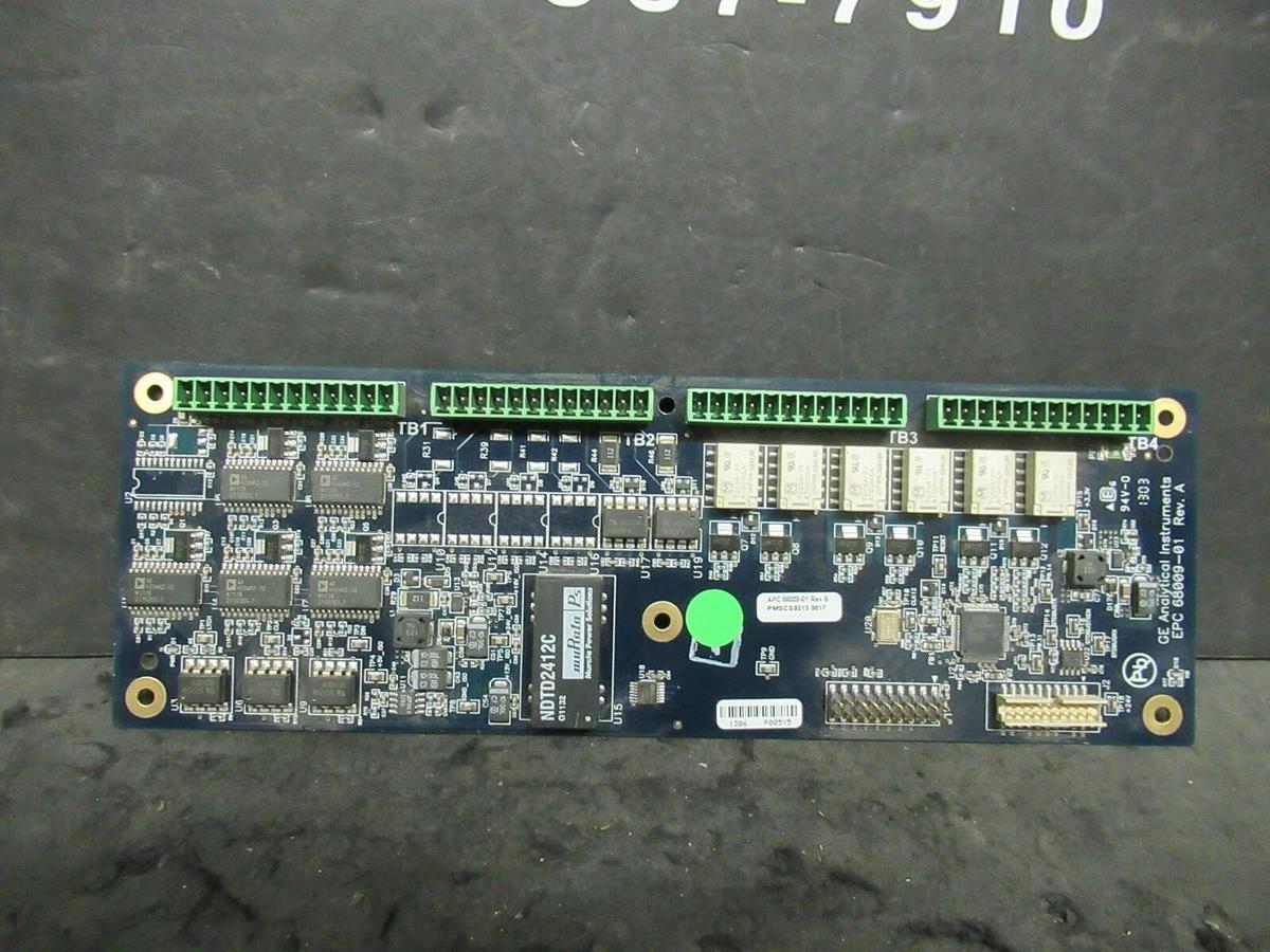 Used GE ANALYTICAL INSTRUMENTS EPC 68009-04 REV A CIRCUIT BOARD APC PMSCS0213 0017