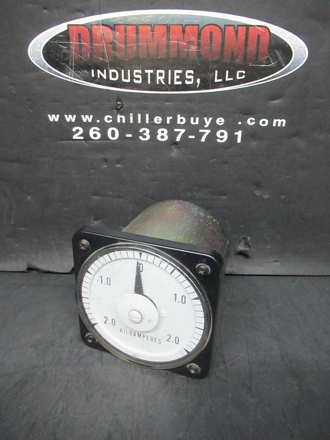 Used YOKOGAWA / BROWNELL ELECTRO DC KILOWATT METER 2 MAX 103122ABXX / 136-402-478