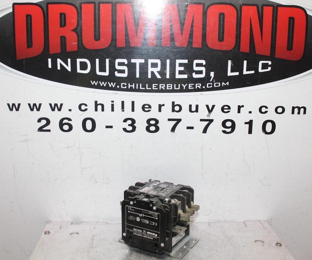 Used FURNAS CONTACTOR 42CF35AJBCE L38-579 600 VAC 40 AMP 20 HP COIL: 24 VOLT