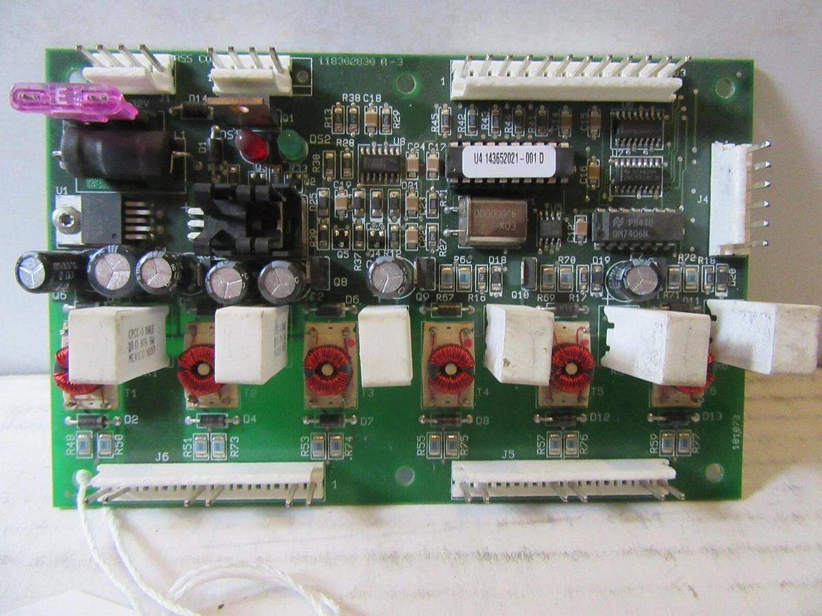 Used EXIDE BYPASS CONTROL CIRCUIT BOARD 118302830-A-3 101073070-001 REV. E02