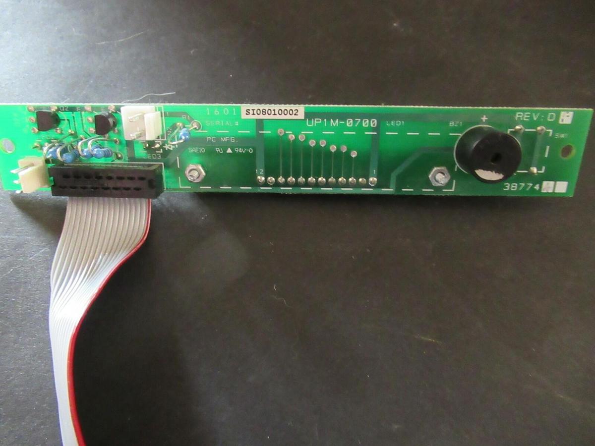 Used CIRCUIT BOARD 38744A REV DF UP1M-0700 SI08010002 **WARRANTY**