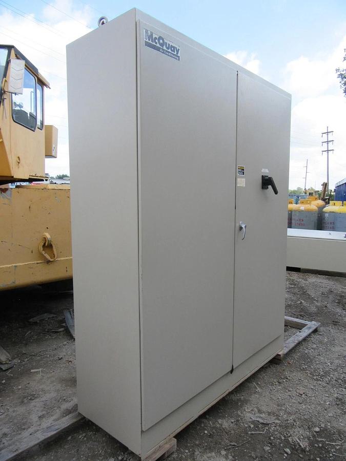 Used MCQUAY BENSHAW 650 HP STARTER 862 AMPS 460 VAC 3 PH M183C-FSCDWD3-862A-460-1