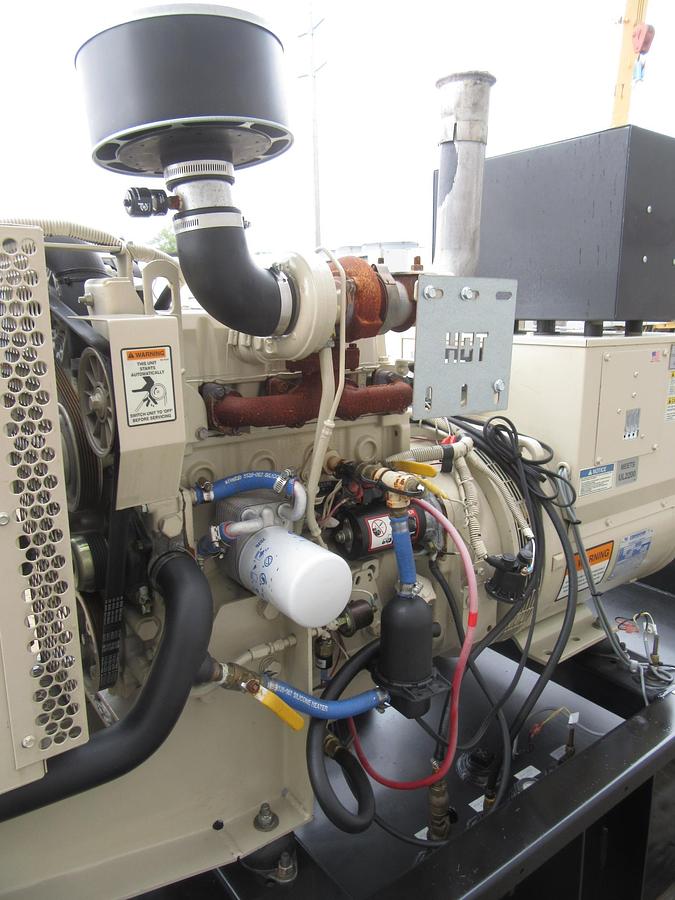 Used 30 KW DIESEL GENERATOR KATOLIGHT 120/240V RE-CONNECTABLE 230 HRS VIDEO WE SHIP