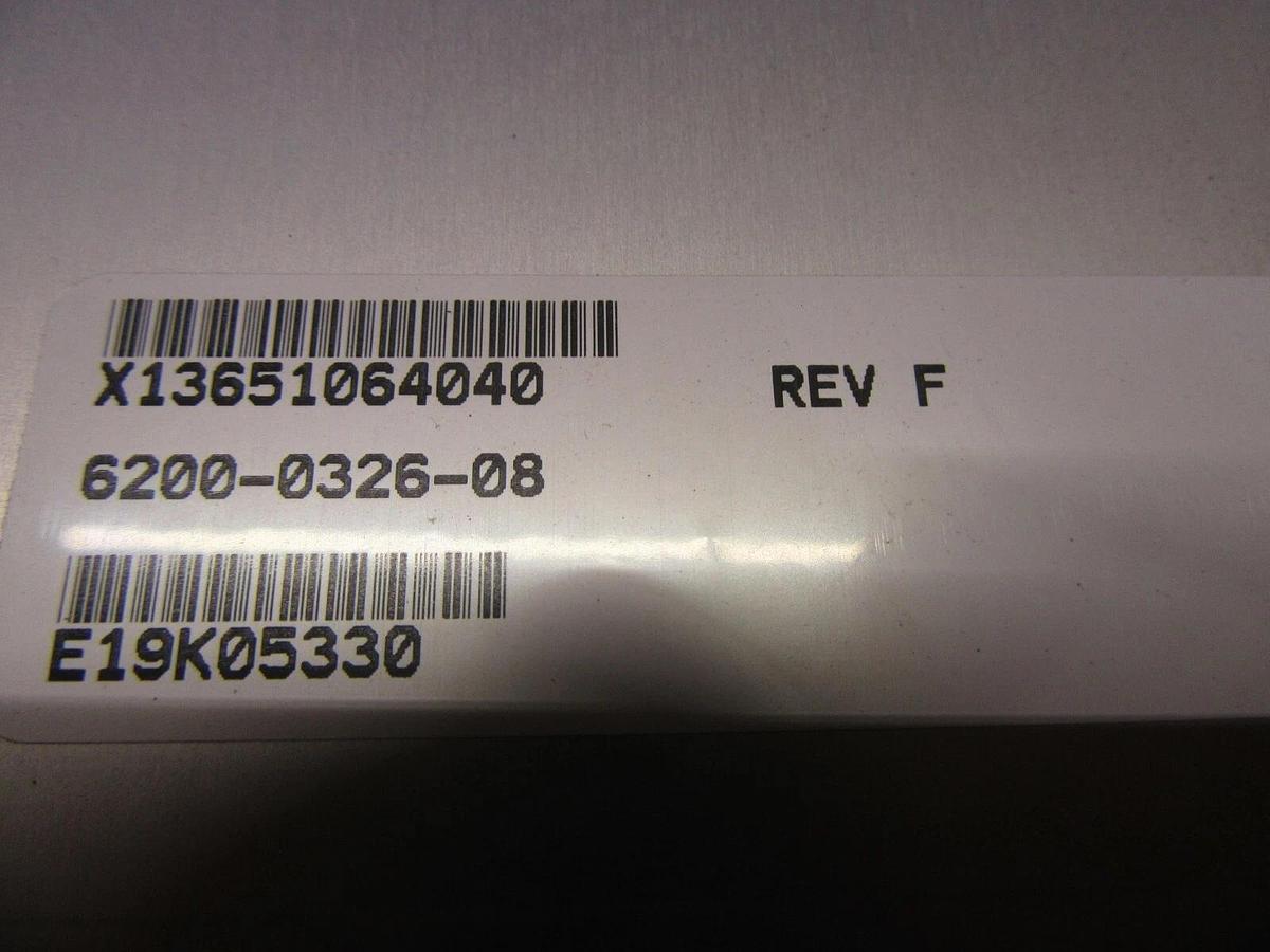 Used TRANE CHILLER MODULE X13651064040 REV. F SOFTWARE: 6200-0325-08 / 6200-0022-09