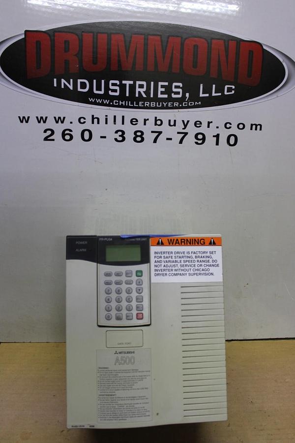 Used MITSUBISHI INVERTER DRIVE A500 FR-A520-5.5K-NA 240 VAC 35.5 AMP **WARRANTY**
