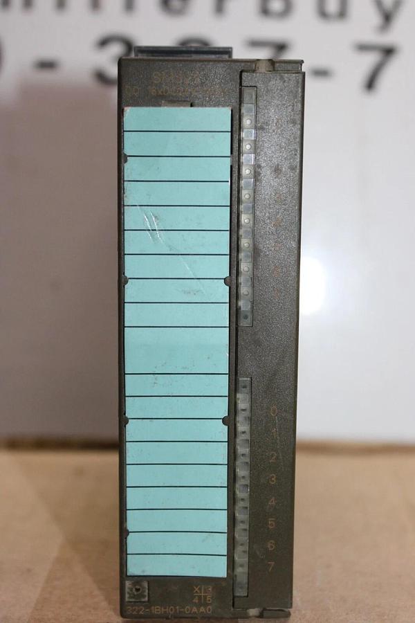 Used SIEMENS SIMATIC S7 6ES7-322-1BH01-0AA0 24 VDC 0.5 AMP **WARRANTY**