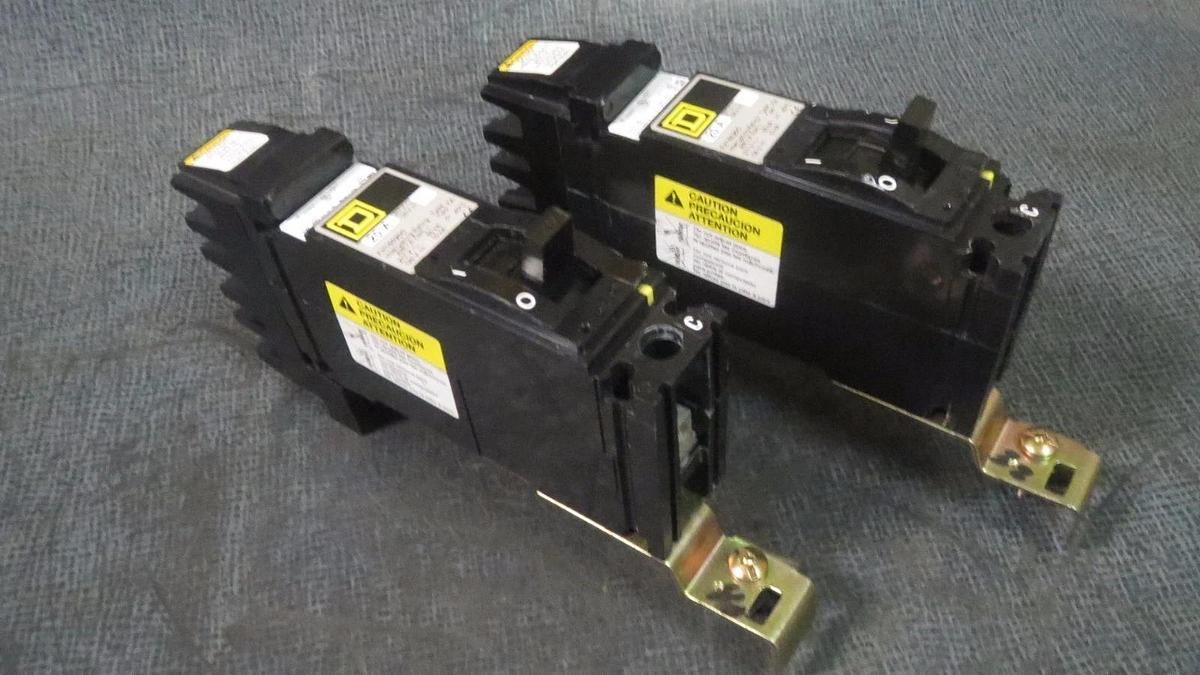 (1) SQUARE D I-LINE CIRCUIT BREAKER FH16020C SINGLE POLE 20 AMP 277 VAC