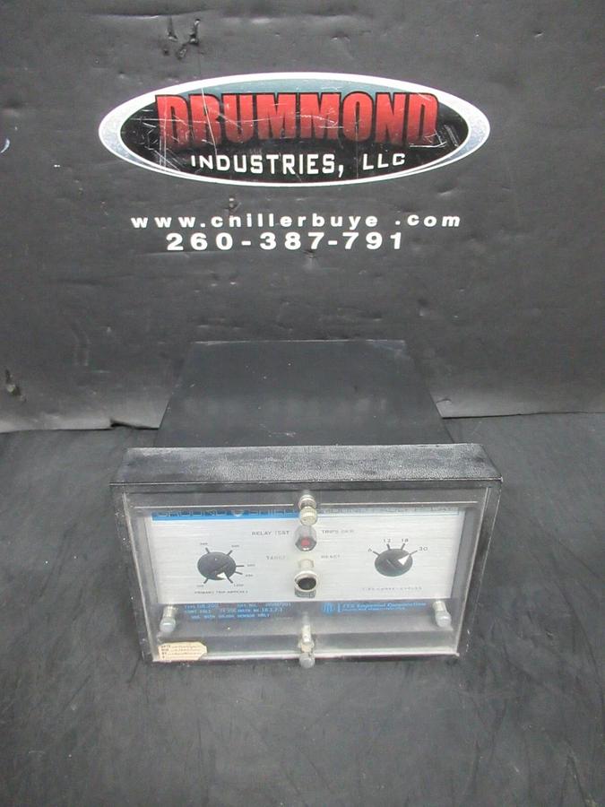 Used ITE GROUND SHIELD GROUND FAULT RELAY 202D7201 GR-200 USE W/ GS-200 SENSOR 24 VDC