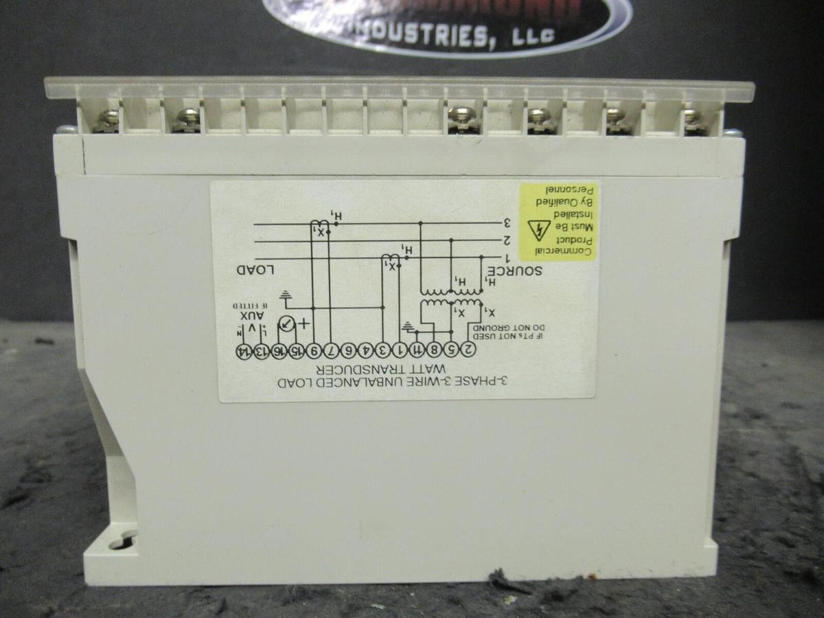 Used CROMPTON INSTRUMENTS 256-TWMU PALADIN 1039 WATTS 5 AMP 120 VAC TRANSDUCER MODULE