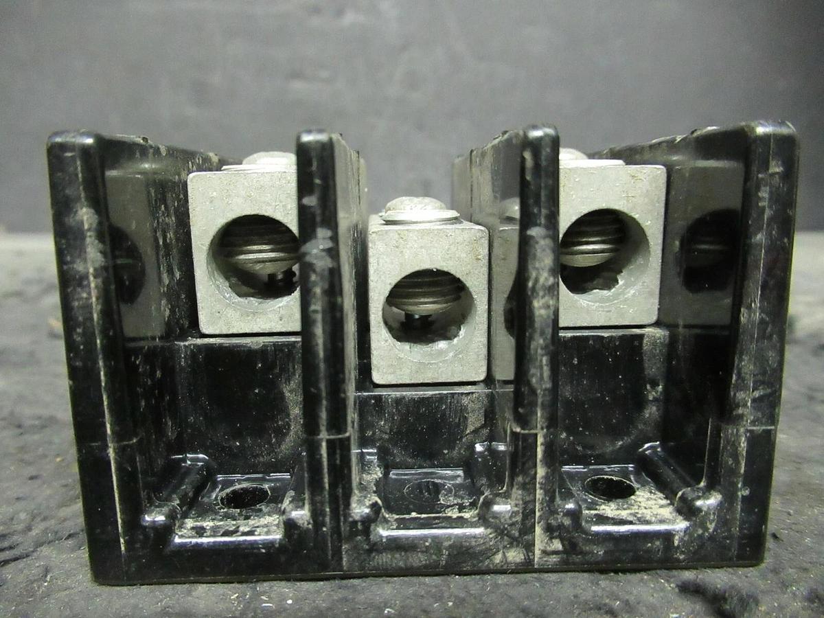 Used MARATHON 1423572 DISTRIBUTION LUG SET 175 AMP CU 135 A AL 600 V 3 PH 2/0 - 14