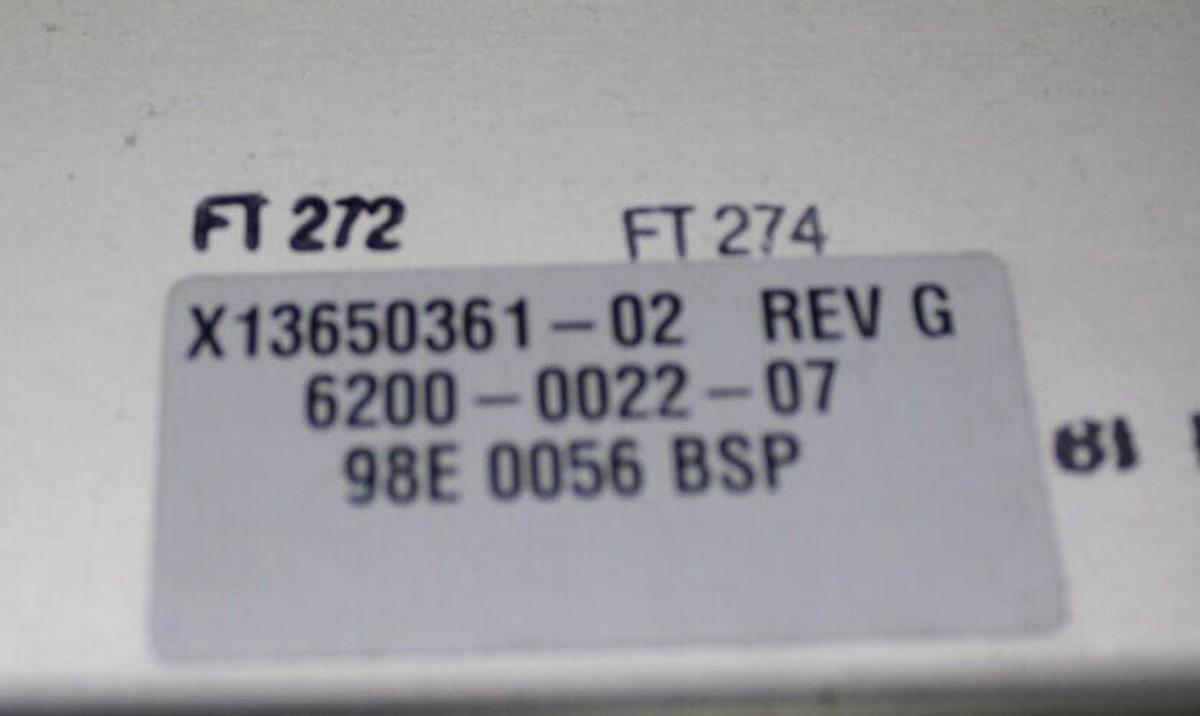 Used TRANE CHILLER MODULE X13650361-02 REV. G 6200-0022-07 **WARRANTY**