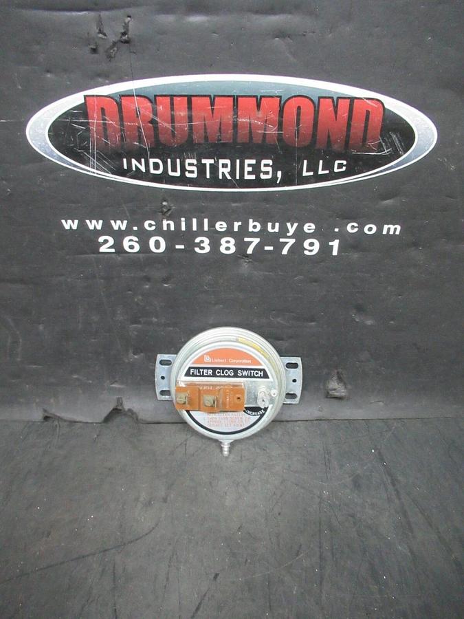 Used LIEBERT FILTER CLOG SWITCH AP4268 277 VAC 300 VA 1/2 PSI AIR PRESSURE ONLY