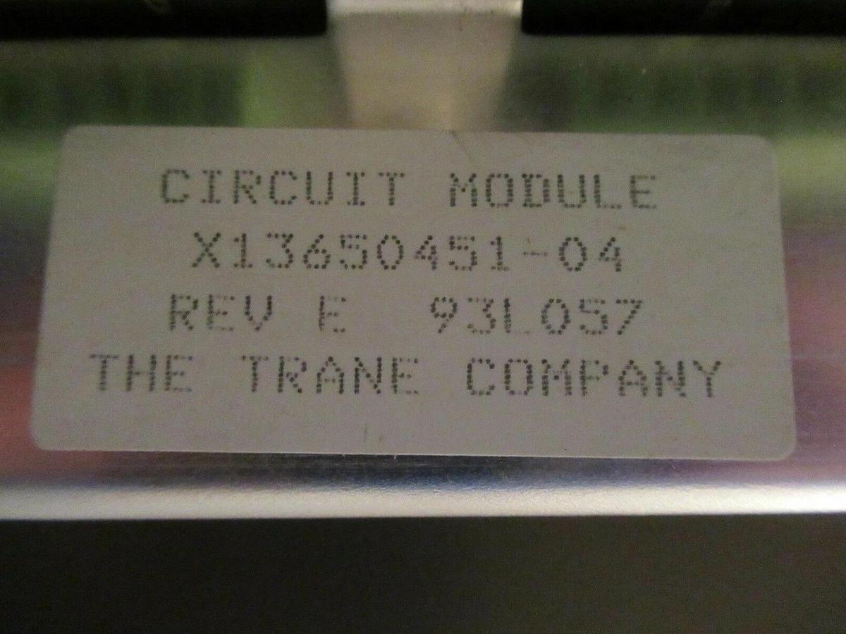 Used TRANE CHILLER MODULE X13650451-04 REV E **WARRANTY INCLUDED**