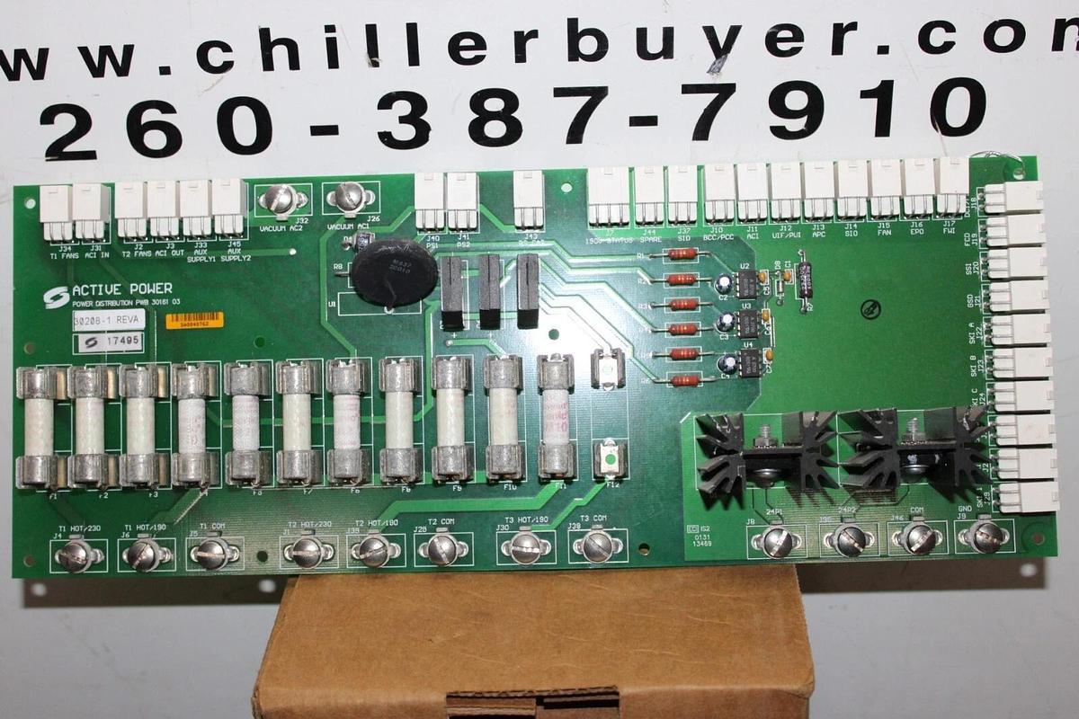 Used ACTIVE POWER POWER DISTRIBUTION 30161-03 30208-1 REV. A **WARRANTY INCLUDED**