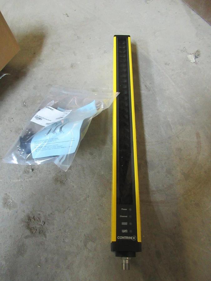 NIB CONTRINEX SAFETY LIGHT CURTAIN PAIR YBB-30S4-0400-G012 / YBB-30R4-0400-G012