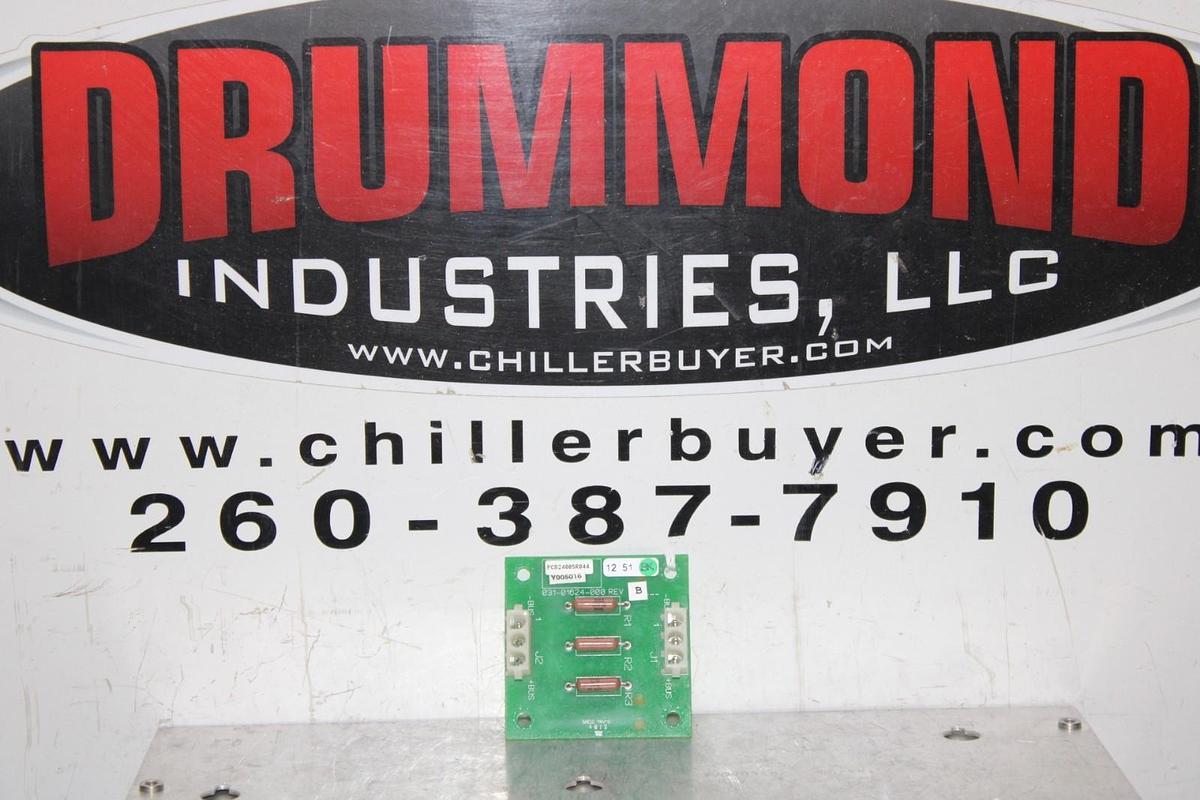 Used YORK ISOLATOR FILTER CIRCUIT BOARD 031-01624-000 REV. B 031-01524 *WARRANTY*