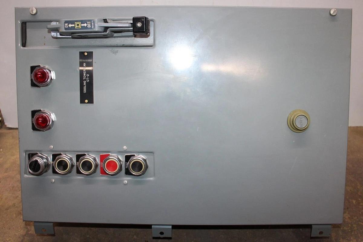 Used SQUARE D MCC STARTER BUCKET MODEL 4 24" SIZE 2 480 VAC 25 HP 8998QD428