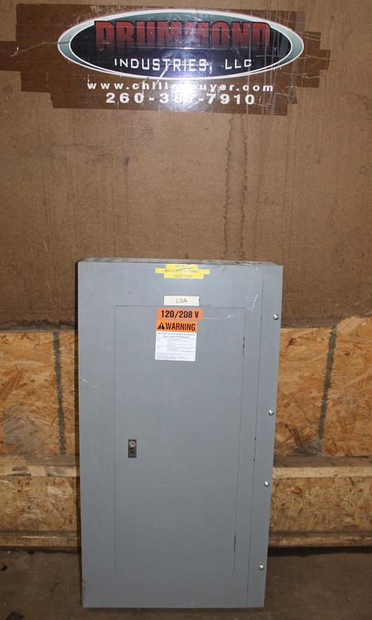 Used SQUARE D TYPE 1 NF MAIN SERVICE PANEL 12106793820100001 125 AMP 30-SLOT 240V