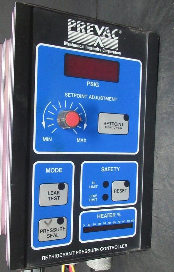 Used PREVAC REFRIGERANT PRESSURE CONTROLLER MPC-9090 480 VOLT 25 AMP **WARRANTY**