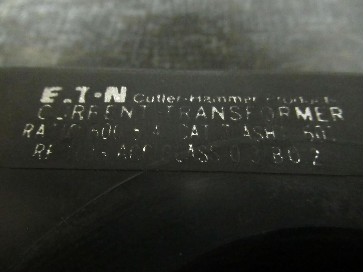 Used EATON CURRENT TRANSFORMER ASHT-601 600:5A