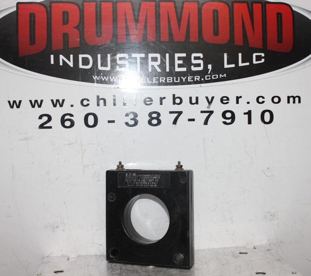 Used EATON CURRENT TRANSFORMER 7-ASHT-501 500:5A 50-400 HZ **WARRANTY**