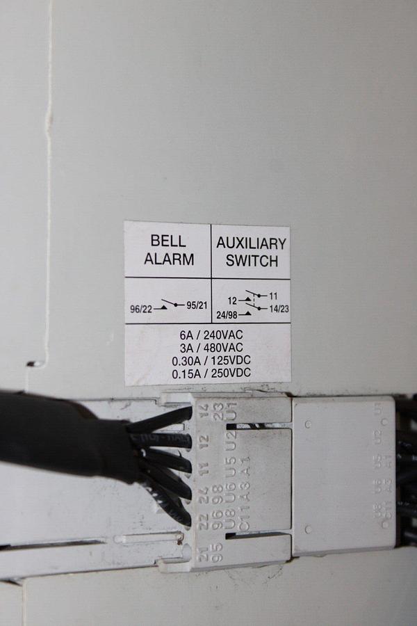 Used ABB CIRCUIT BREAKER SACE S7 1200 AMP 3-POLE W/ M7-4 MOTOR OPERATOR
