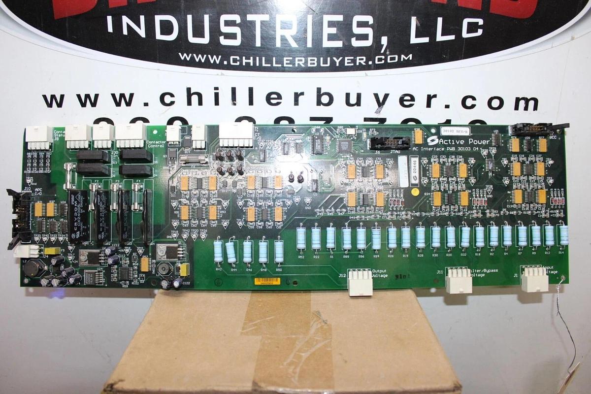 Used ACTIVE POWER AC INTERFACE PWB 30103-04 30102 REV. B **WARRANTY INCLUDED**
