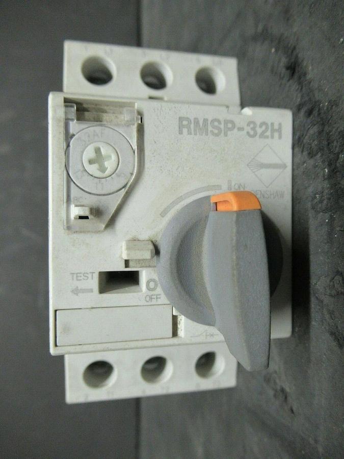 Used BENSHAW MANUAL MOTOR START RMSP-32H 13 AMP 600 VAC 10 HP