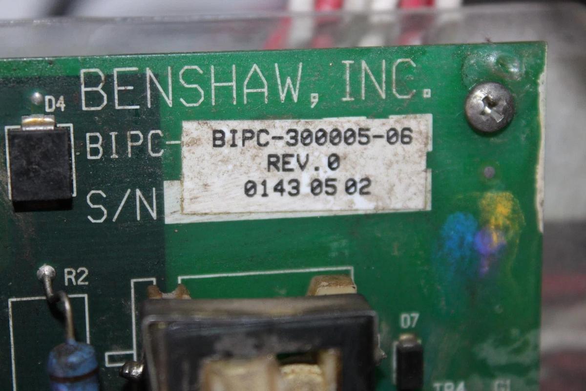 Used BENSHAW SOLID STATE SOFT STARTER M183BRDB6-155A-480-C 158 AMP 3 PHASE 600 VAC
