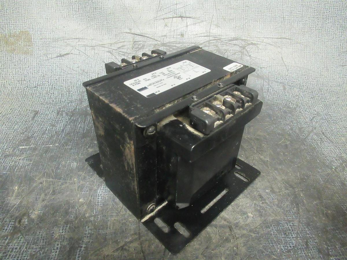 Used HEVI-DUTY TRANSFORMER E750 750VA 50/60HZ **WARRANTY INCLUDED**