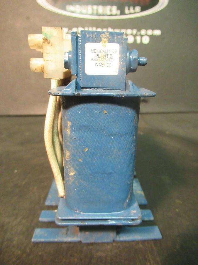 Used ALLEN BRADLEY 3 PHASE REACTOR CAT# 1321-3R4-B P/N: 150135 6.5 mH 4 A 600 V MAX