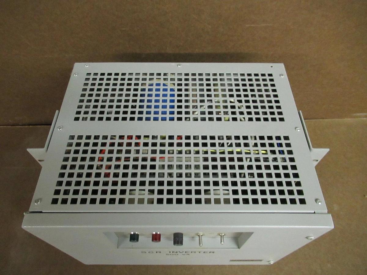 Used PECO II, INC SCR INVERTER PEC3294 48 VDC 14.85 AMPS INPUT TO 117 VAC 500 VA
