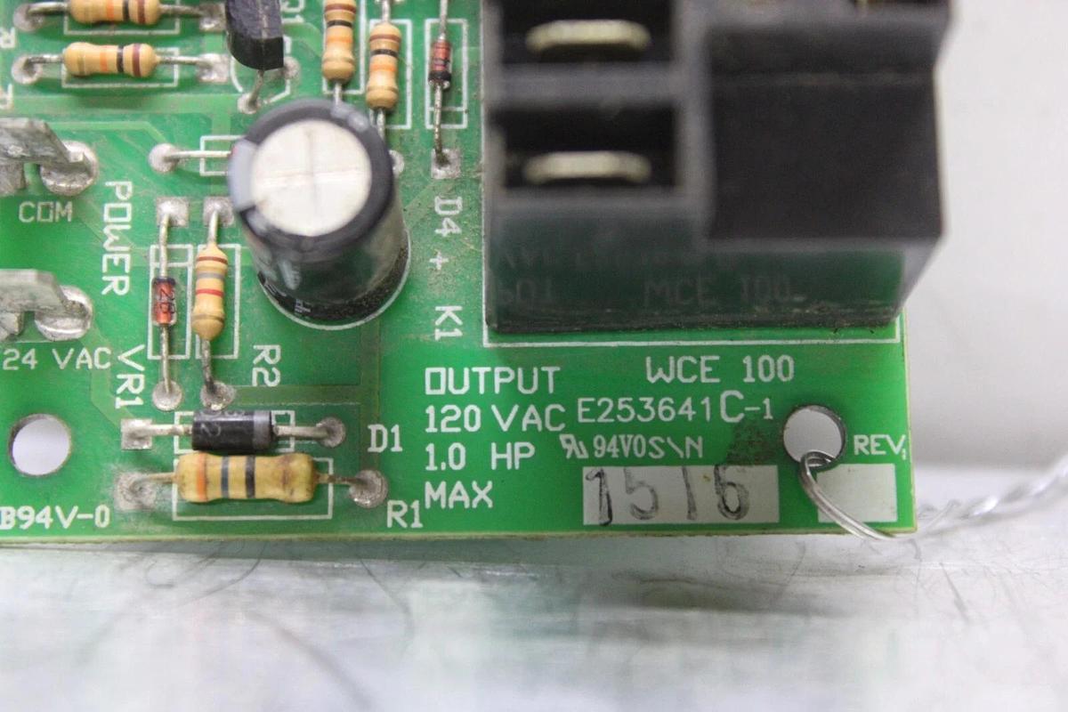 Used RAYPAK INDUCED DRAFT CONTROL CIRCUIT BOARD 601104 120 VAC 1 HP **WARRANTY**