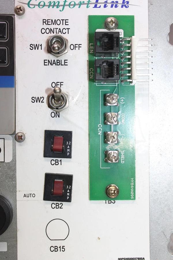 Used CARRIER CONTROL AND ALARM DISPLAY 30RBA16064153--3 CEPL130347-01 *WARRANTY*