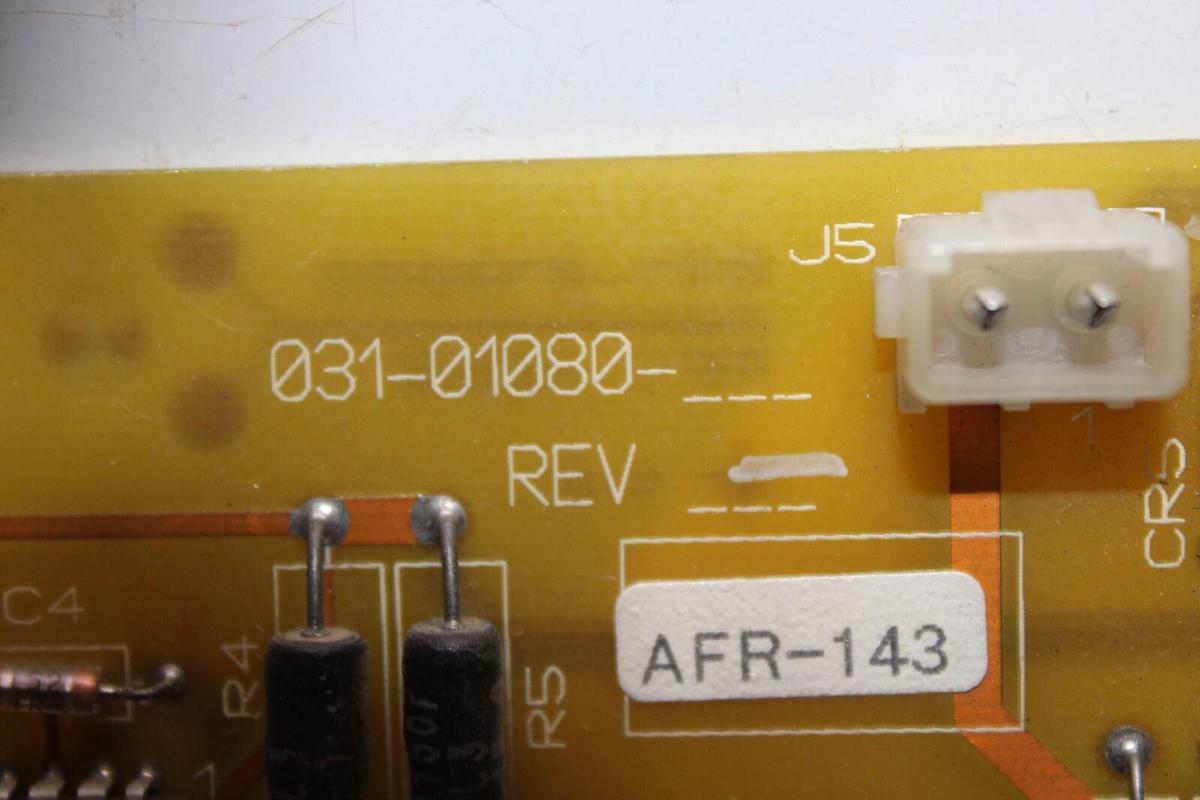 Used YORK CHILLER PROCESSOR CIRCUIT BOARD 031-01080