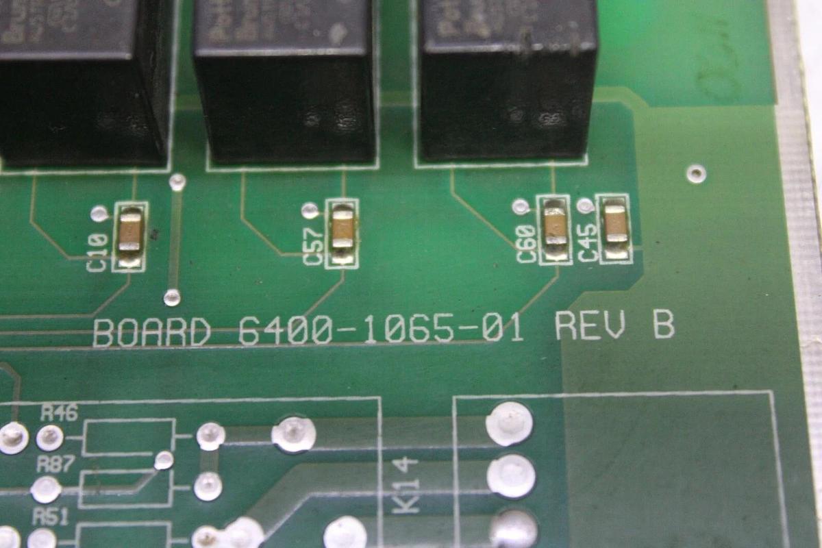 Used TRANE HVAC CHILLER CONTROL CIRCUIT BOARD 6400-1065-01 REV. B **WARRANTY**