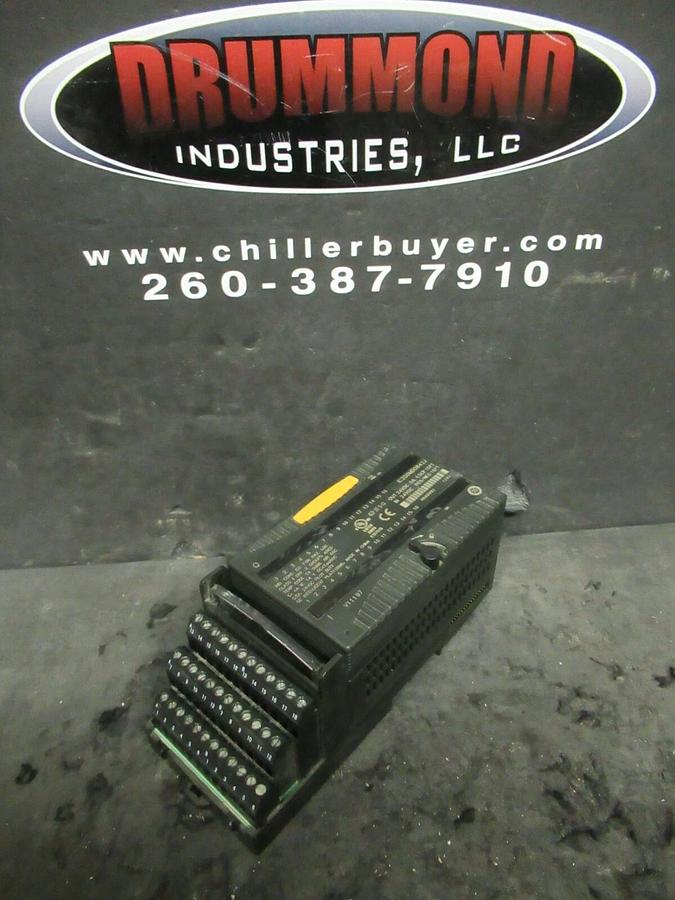 Used GE INTELLIGENT PLATFORMS IC200MDD842J FANUC INPUT OUTPUT I/O MODULE IC200CHS022L