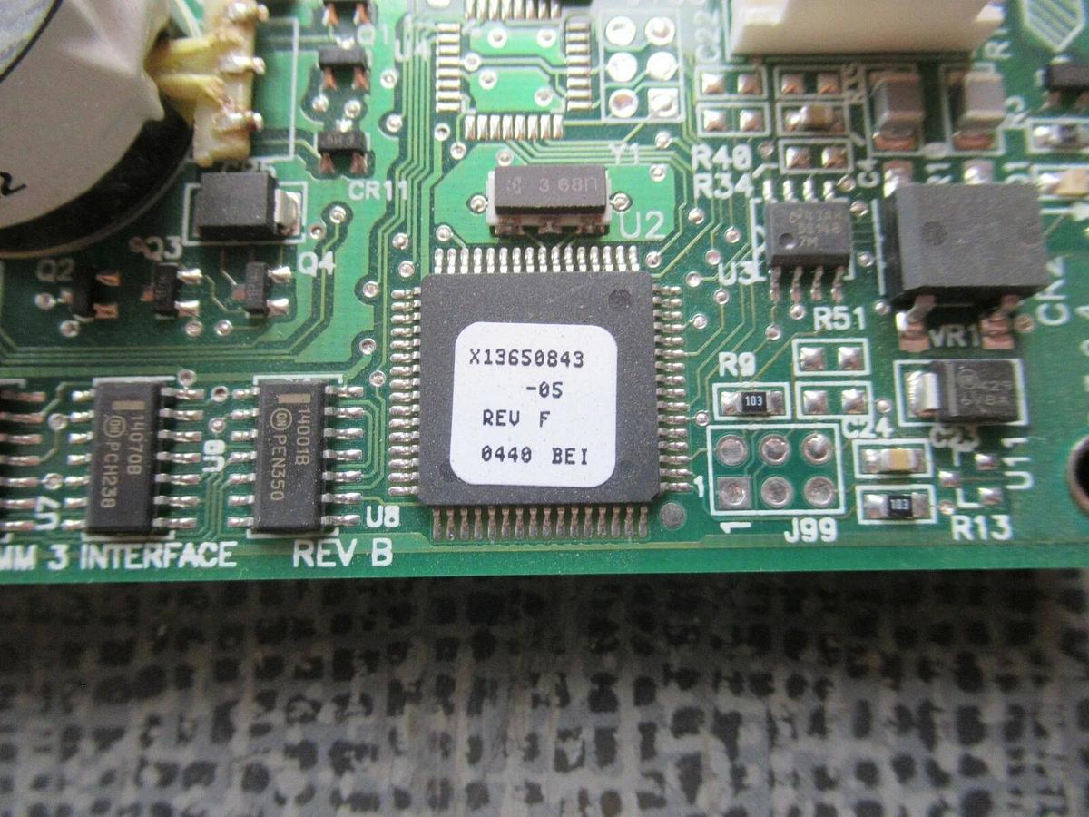 Used TRANE CIRCUIT BOARD X13650843-05 REV F **WARRANTY INCLUDED**