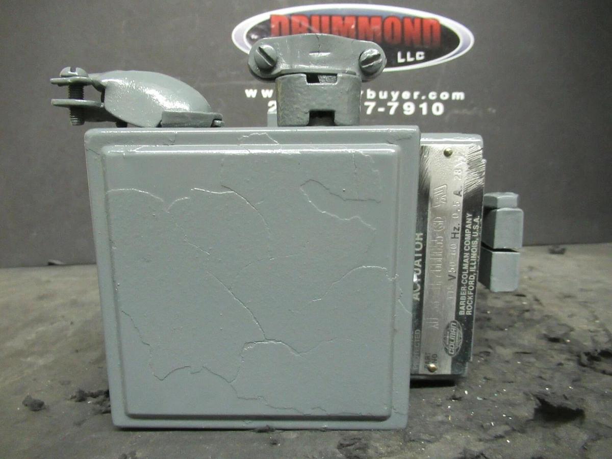 Used (1) BARBER COLMAN ACTUATOR XU-339 HF26BB055 115 VAC 1 PH 0.5 AMP 28 W WARRANTY