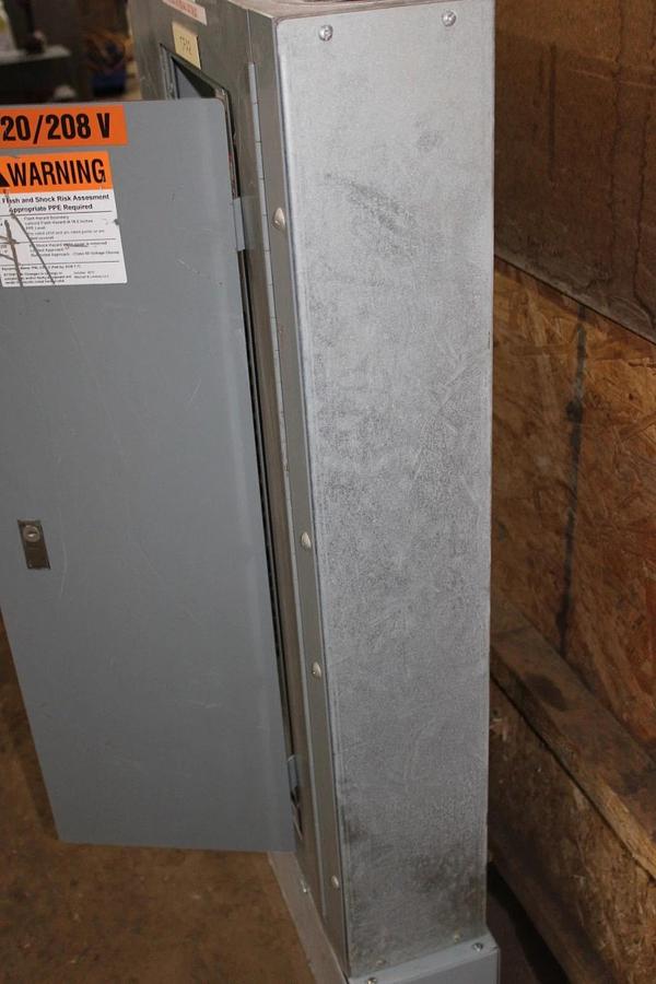 Used SQUARE D TYPE 1 MLO SERVICE PANEL NQOD442L225CU MHC35SHR 225 AMP 42-SLOT 240V