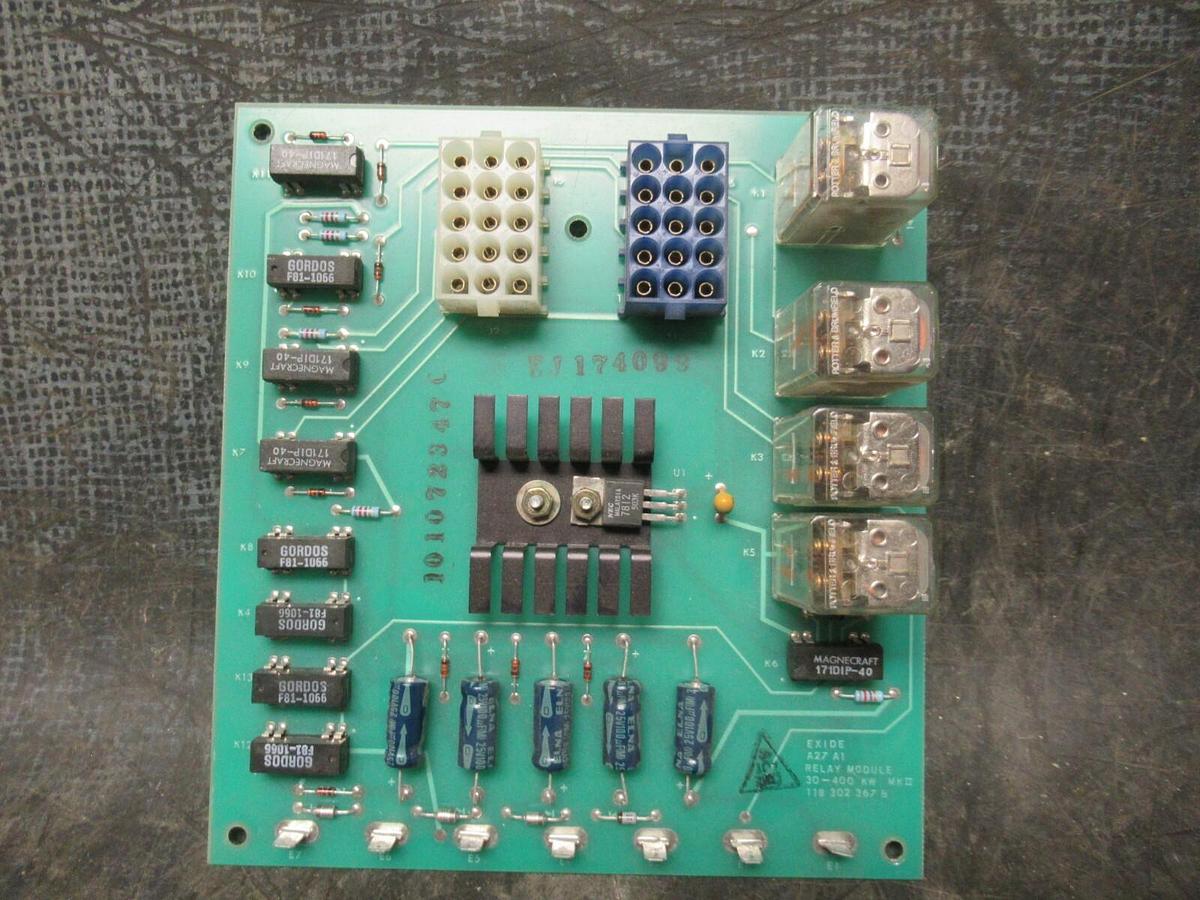 Used EXIDE CIRCUIT BOARD 10107234C / 118302367 REV A **WARRANTY INCLUDED**