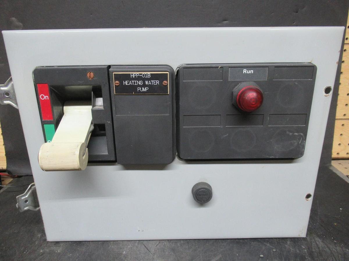 Used CUTLER HAMMER MOTOR STARTER CONTROL MODEL: 2100 12" W/ A200M1CACP NEMA SIZE 1