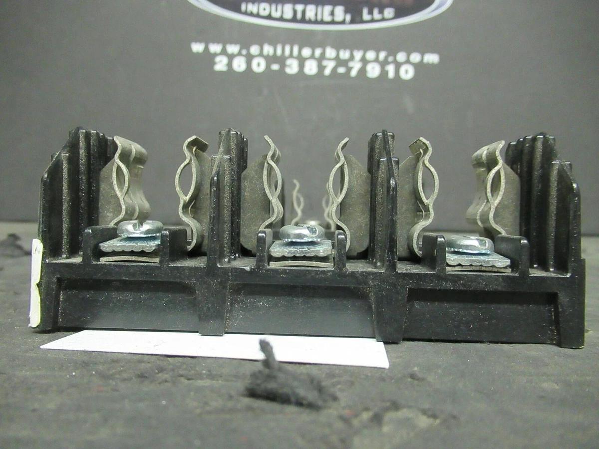 Used BUSSMAN FUSE HOLDER R60030-3PR FOR 30 AMP 600 V FUSES **WARRANTY**