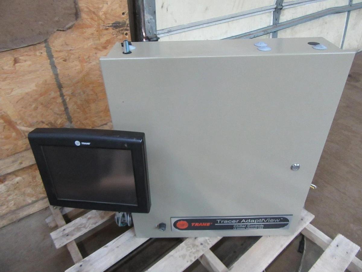 Used TRANE TRACER ADAPTIVIEW RETROFIT LIQUID CHILLER CONTROLLER CRVE203 480 V 250 HP