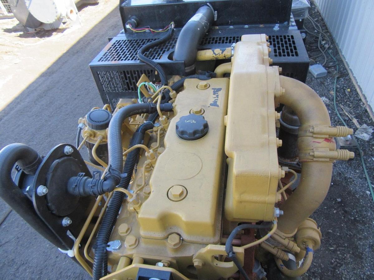 Used 60 KW DIESEL GENERATOR OLYMPIAN 120/240V CAT PERKINS 564 HRS VIDEO WE SHIP!