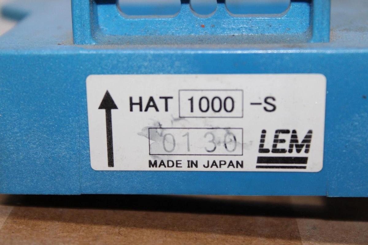 Used LEM CURRENT REDUCER SENSOR HAT-1000-S **WARRANTY INCLUDED**