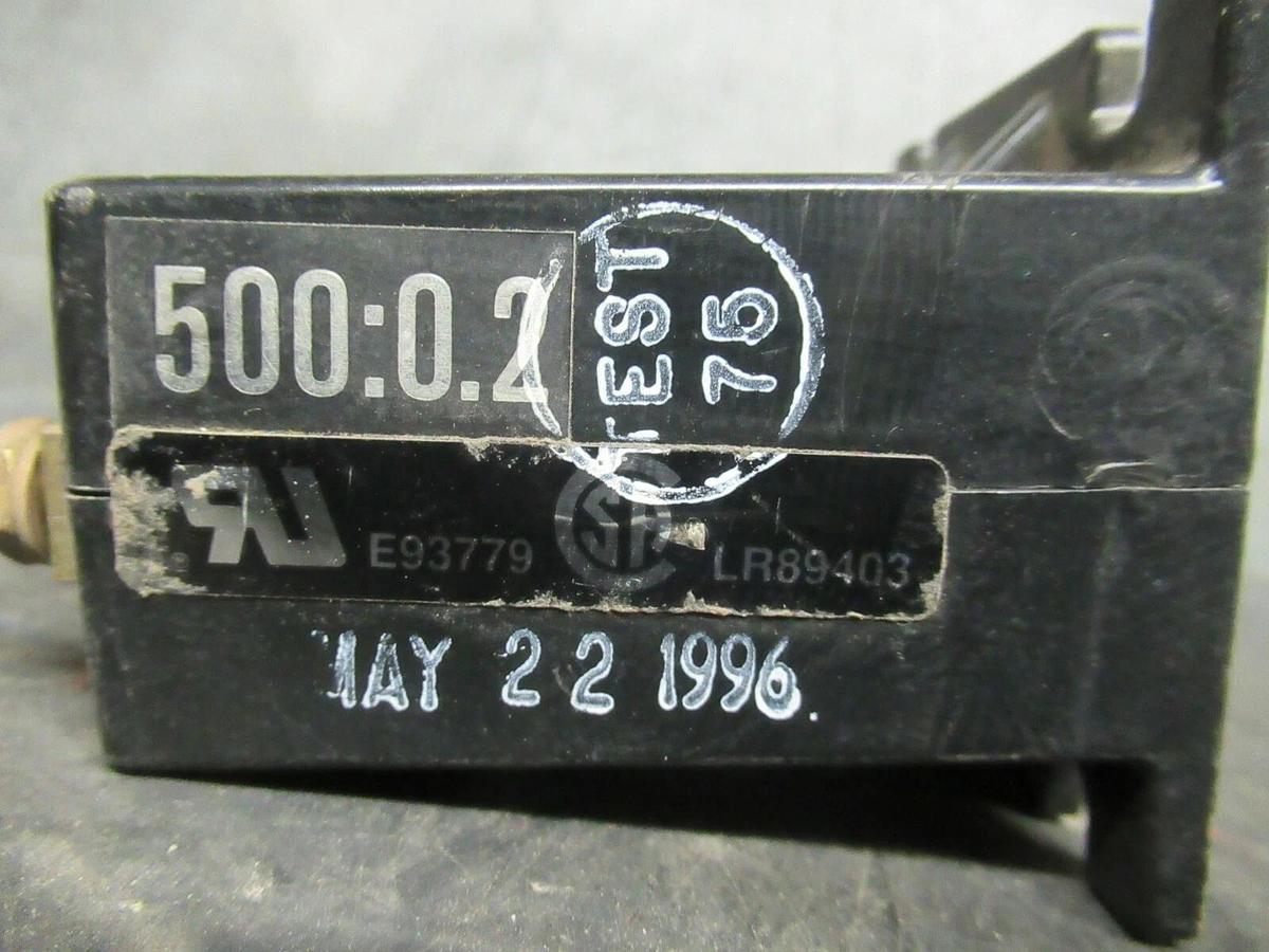 Used INSTRUMENT TRANSFORMERS CT RATIO: 500:0.2 A SFT-501-0.2 **WARRANTY INCLUDED**