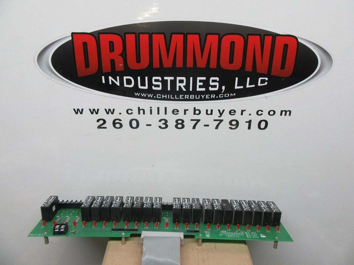 Used GRAYHILL DIGITAL I/O MODULE RACK 24 CHANNEL 70RCK24 70AD3243 REV. E