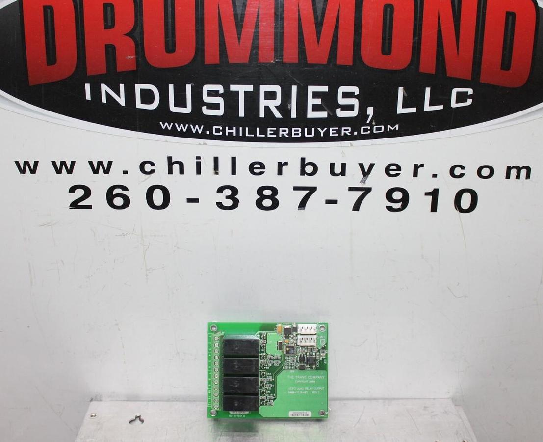 Used TRANE UCP3 QUAD RELAY OUTPUT 6400-1126-03 REV. C X13650806-03 REV. C